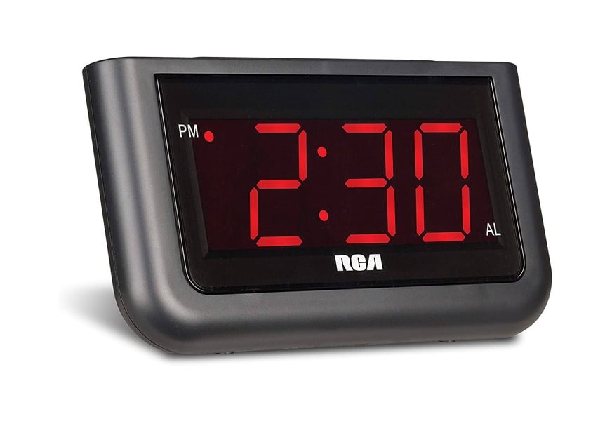 rca digital alarm clock