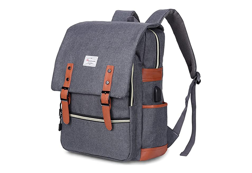 modoker vintage laptop backpack