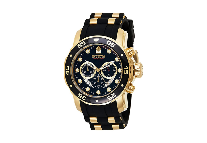 invicta mens 6981 pro diver analog swiss chronograph