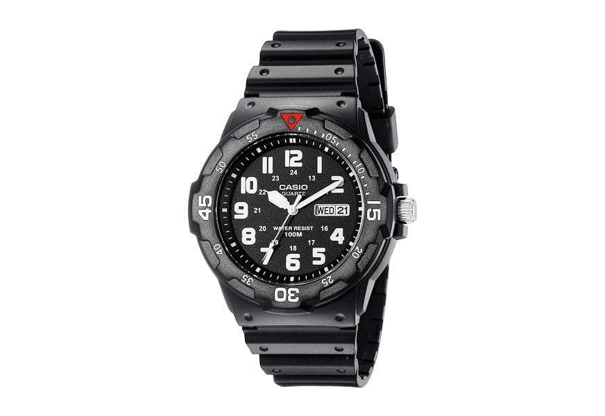 casio mens sport analog dive watch