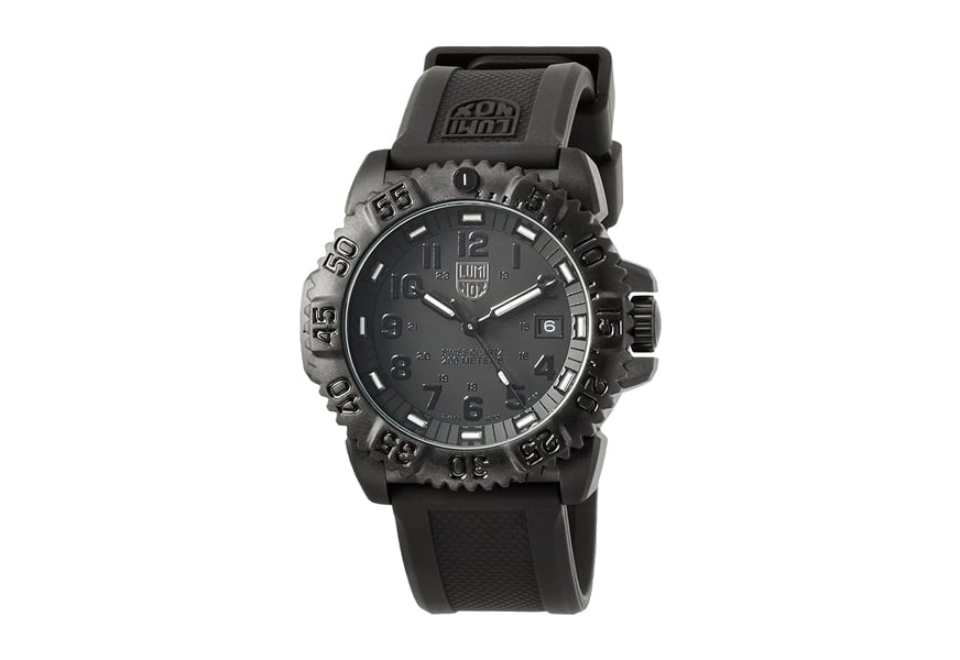 luminox evo navy seal blackout watch