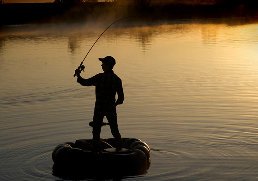 Рыбалка 15. Go Boat. Portable much for Fishing. To go to the Boat.