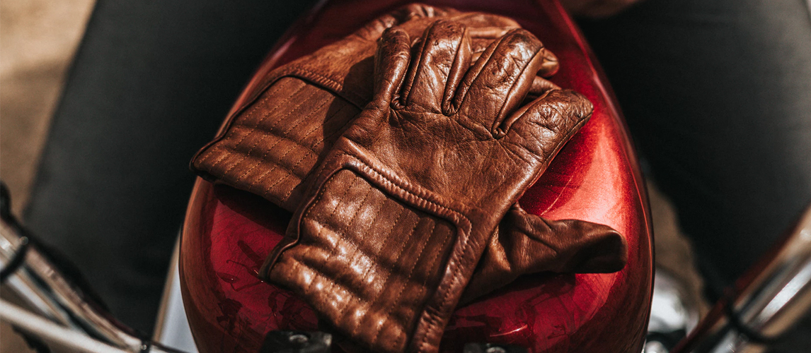 mens slim fit leather gloves