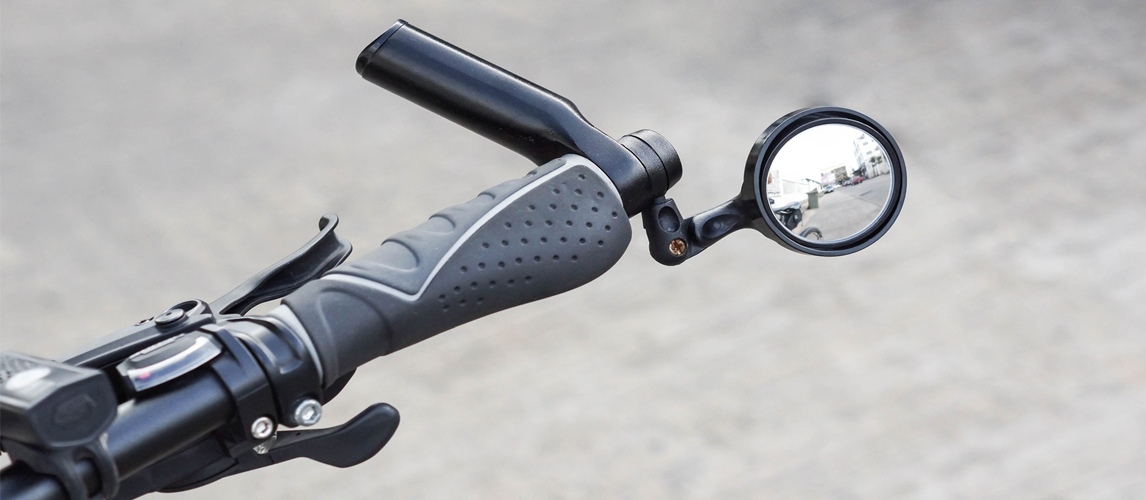 third eye bar end bicycle mirror