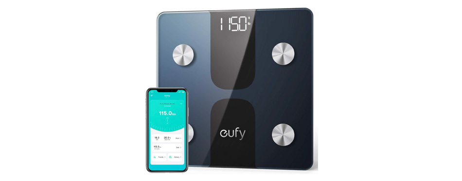 Precision Body Fat Scale with Backlit LCD Digital Bathroom Scale For Body  Weight, Body Fat,Water,Muscle,BMI,Bone Mass and Calorie,13 User Recognition  400 lbs Capacity,Fat Loss Monitor,Black 