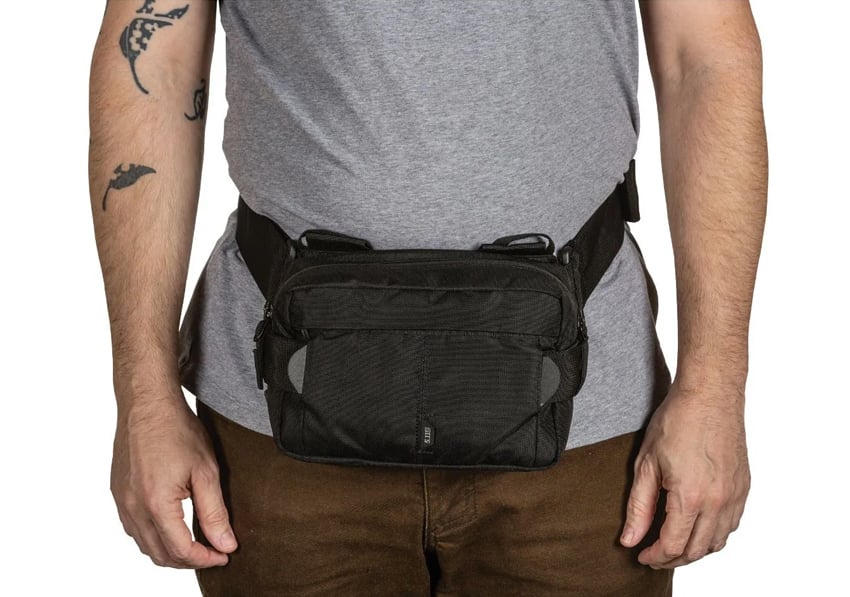 Purchase the 5.11 Waist Pouch LV6 Bag tarmac by ASMC