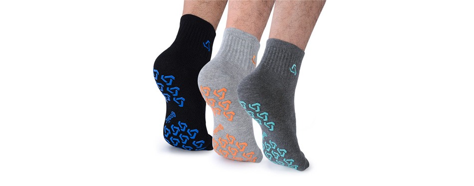  Hylaea Unisex Non Slip Grip Socks For Yoga