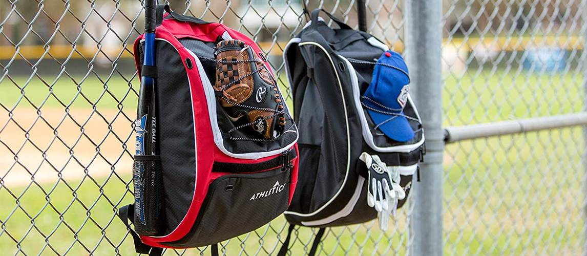 baseball duffel bag with bat holder