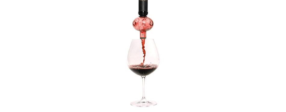 Vintorio Omni Wine Aerator with Stand and Gift Travel Pouch