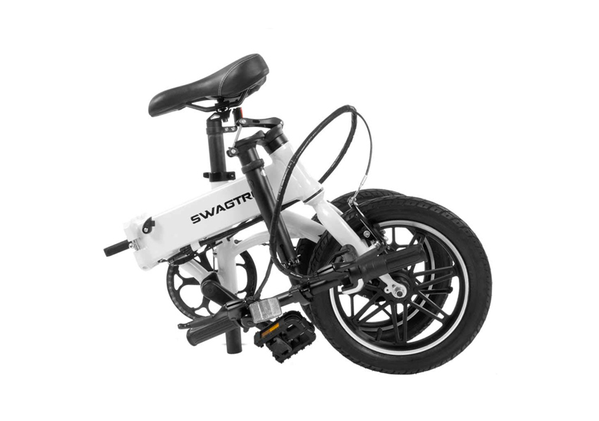 swagtron swagcycle eb pro lightweight folding electric bike