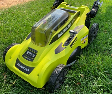 ryobi push reel mower