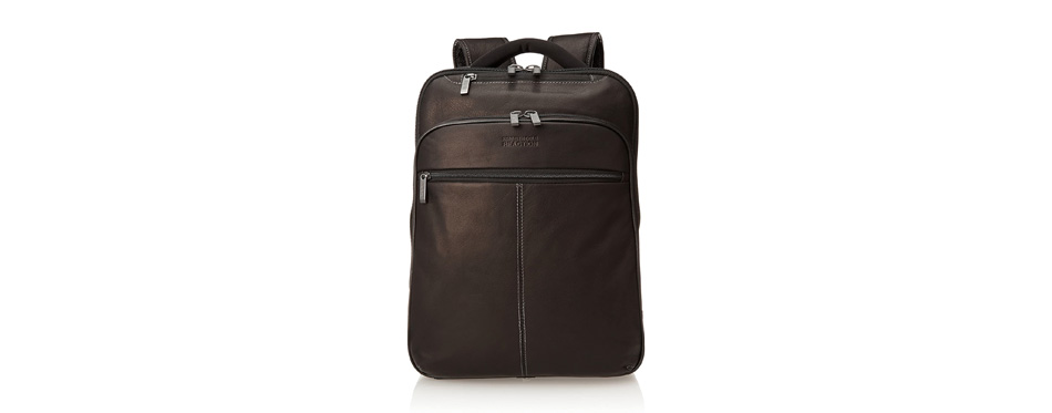 Kenneth cole reaction back outlet stage access leather backpack