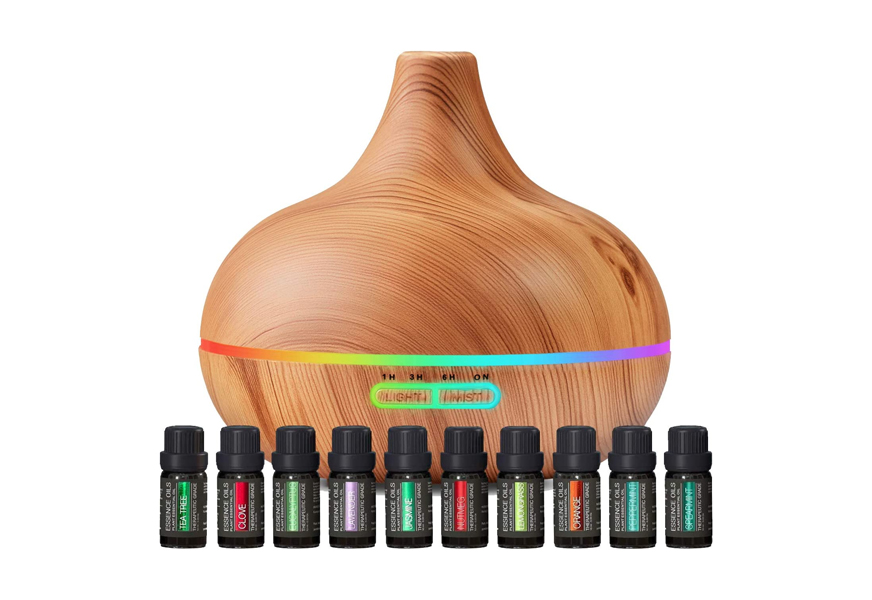 InnoGear 500ml Essential Oil Diffuser with Remote Control, Premium Ult