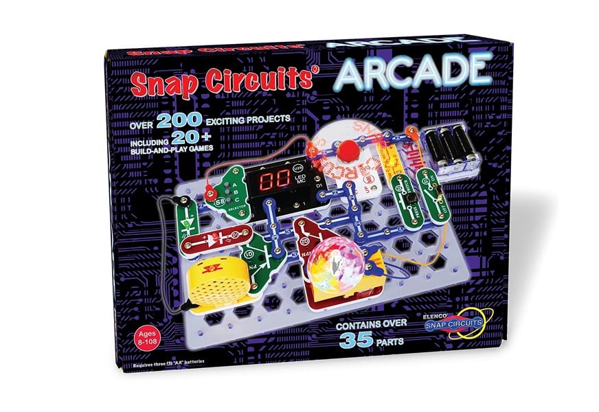 snap circuits 203 electronics exploration kit