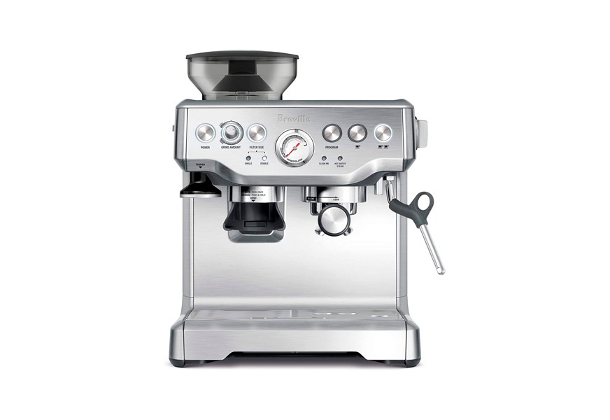 breville the barista express latte machine