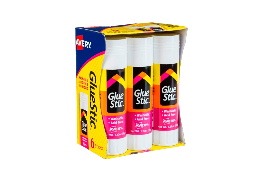 Scotch Permanent Glue Sticks - 6 Sticks - Non-Toxic, Acid Free