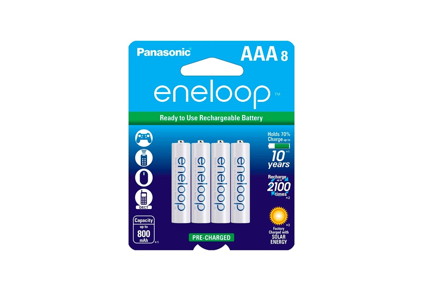 panasonic eneloop rechargeable aaa batteries