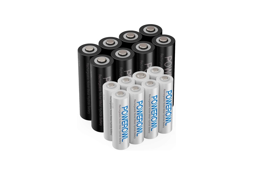 powerowl aa aaa rechargeable batteries