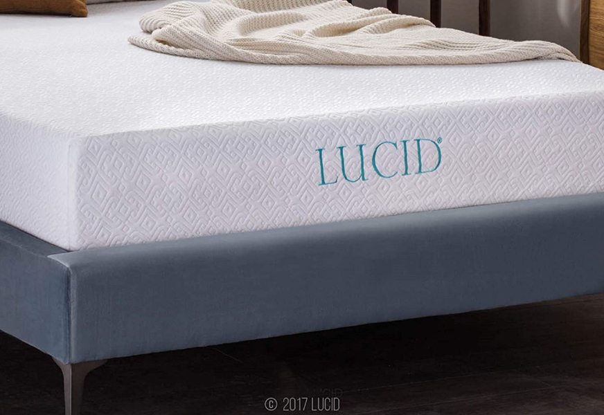 lucid 10 英寸凝胶记忆泡沫床垫