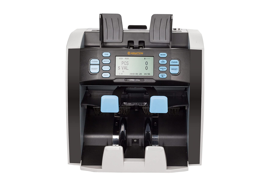 mixed denomination bill counter and sorter - carnation cr1500