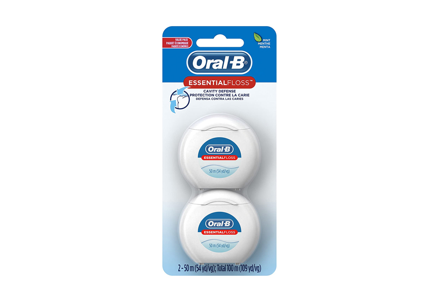 oral-b essentialfloss cavity defense dental floss