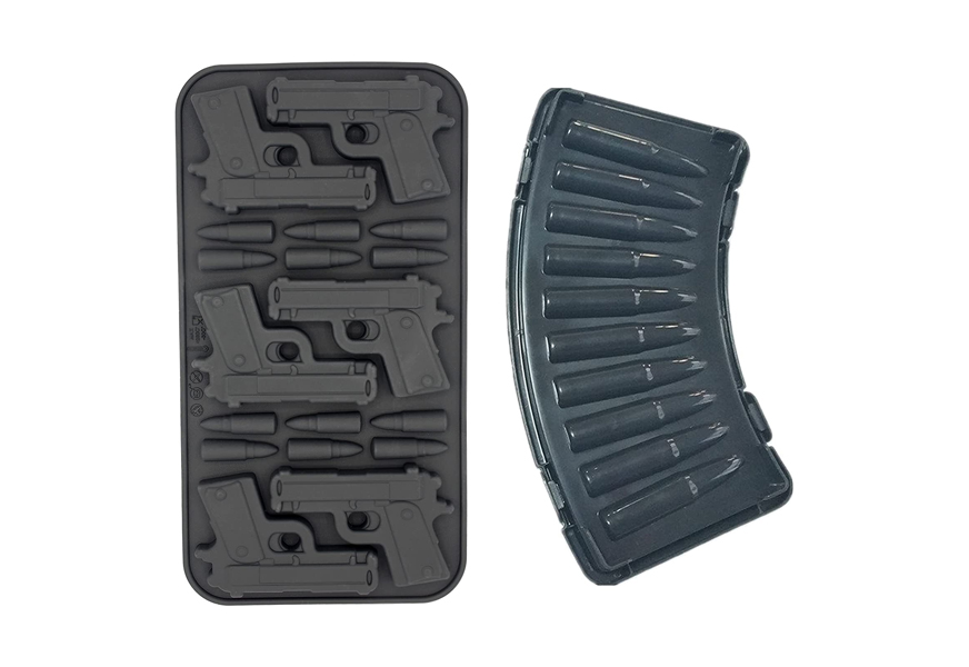 pistol gun ice cube tray