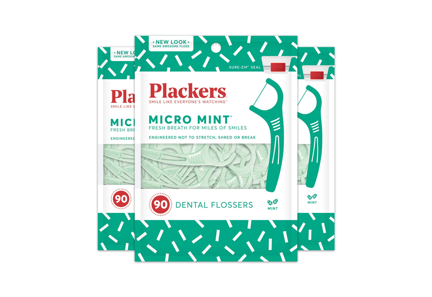 plackers micro mint dental flossers