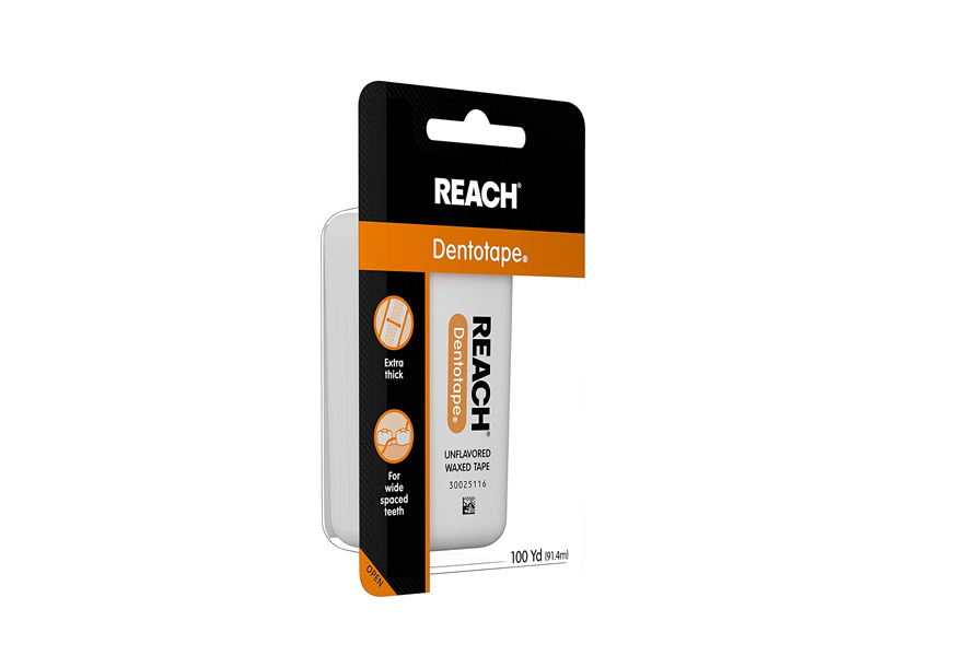 reach dentotape waxed dental floss - unflavored