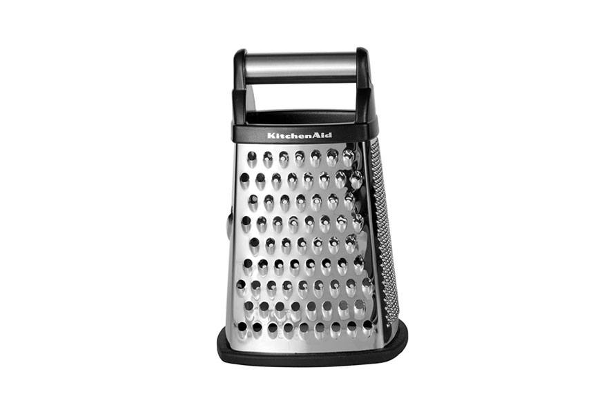 Cheese Grater & Shredder - Stainless Steel - 4 Sided Boxed Grater