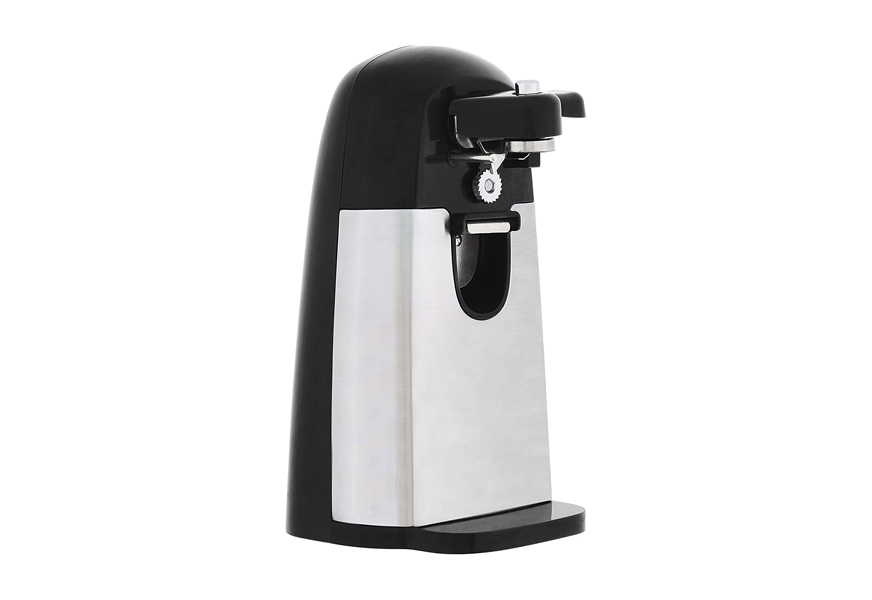 OSTER Extra Tall Electric Can Opener Silver SS/Black FPSTCN1300 Retractable  Cord