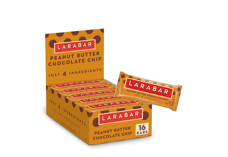 larabar gluten free energy bar, peanut butter chocolate chip