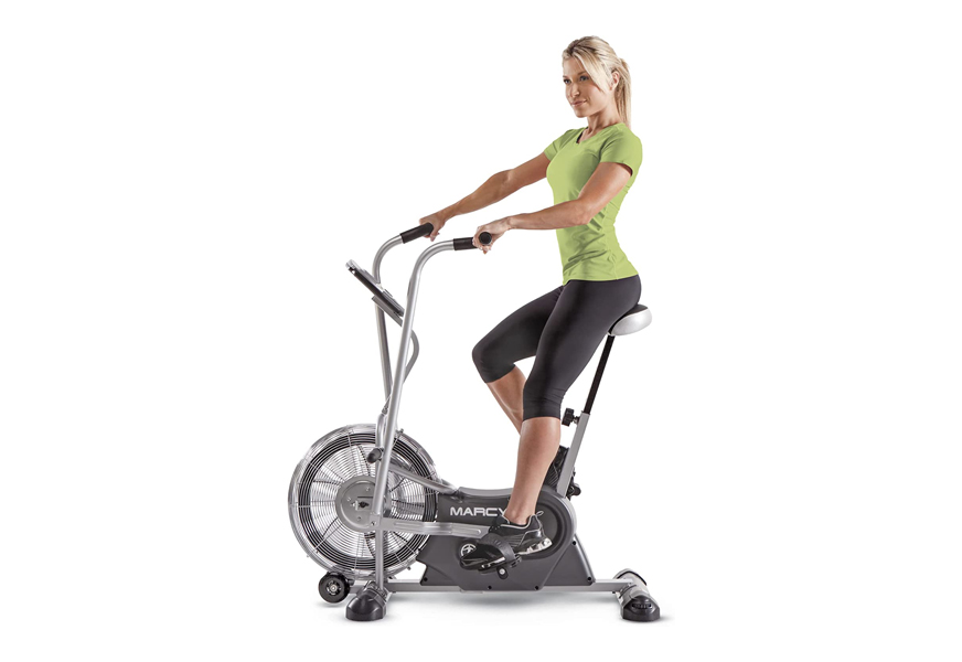 marcy exercise upright fan bike