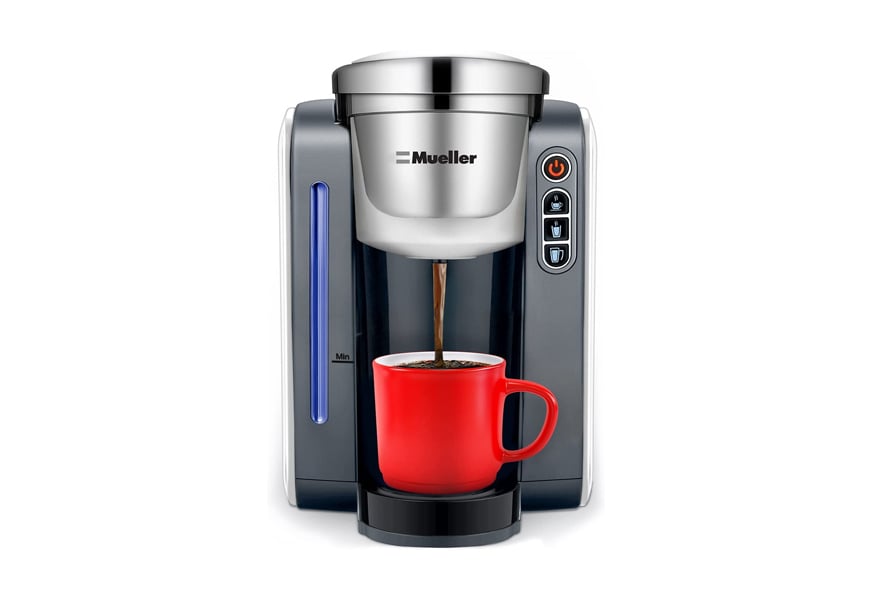 Mueller Single Serve Pod Compatible Coffee Maker Machine 3 Brew Sizes U-700