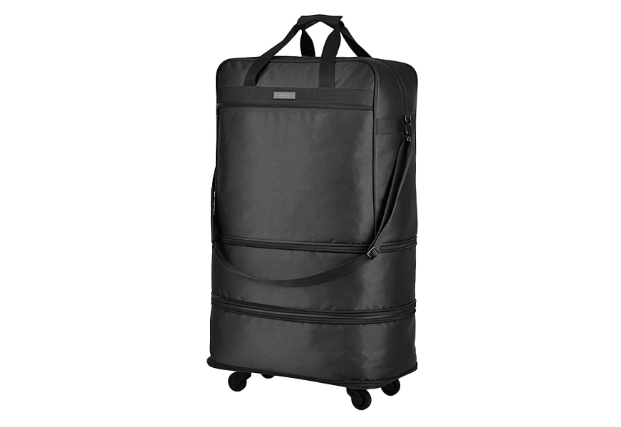 Hanke Expandable Foldable Luggage Suitcase Ripstop Rolling Travel Bag