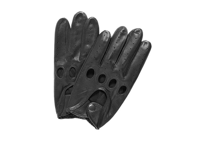 Interstate Leather Men's Basic Fingerless Gloves