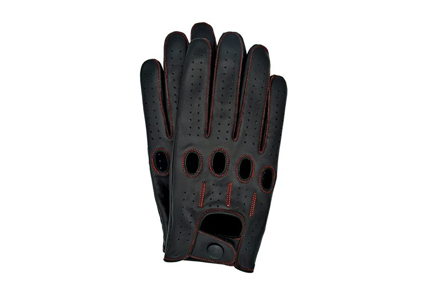 Interstate Leather Men's Basic Fingerless Gloves