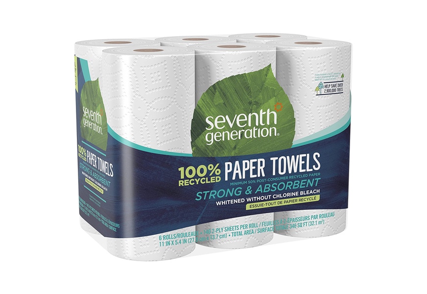 Brand - Presto! Flex-a-Size Paper Towels, 128 Sheet Family Roll, 16  Rolls (2 Packs of 8), Equivalent to 40 Regular Rolls, White