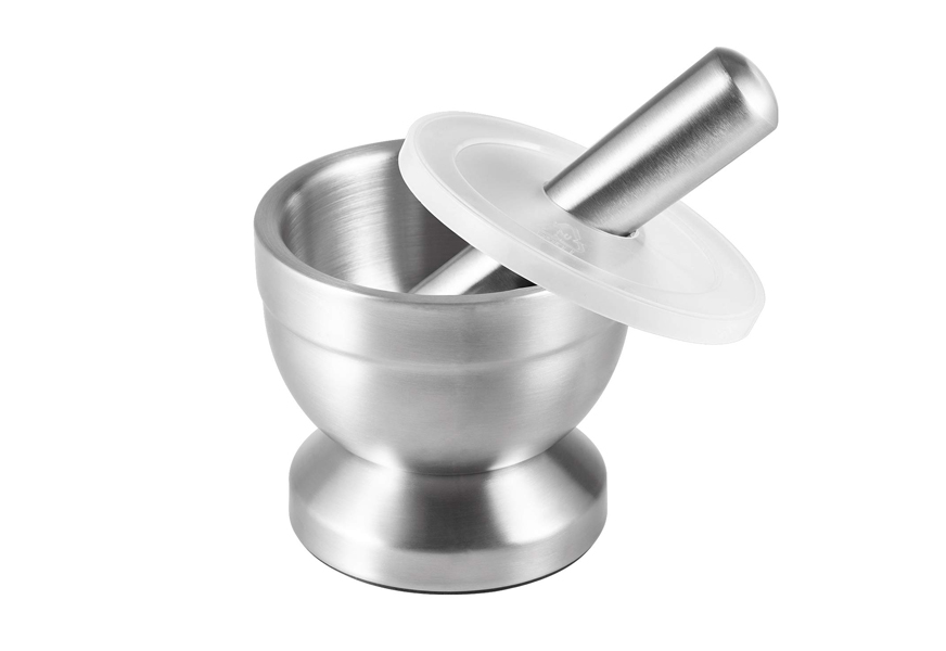 HIC Kitchen Mortar and Pestle for Grinding Spices and Herbs and Crushing  Pills, Fine-Quality Porcelain