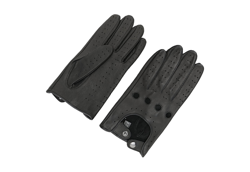 Interstate Leather Men's Basic Fingerless Gloves