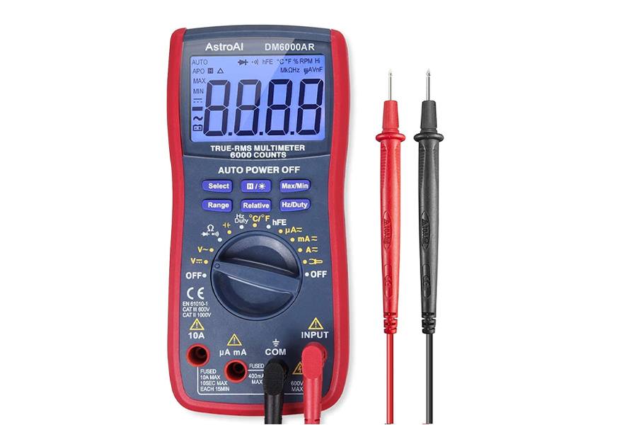 ETEKCITY MSR-R500 Digital Multimeter and Voltage Tester User Manual