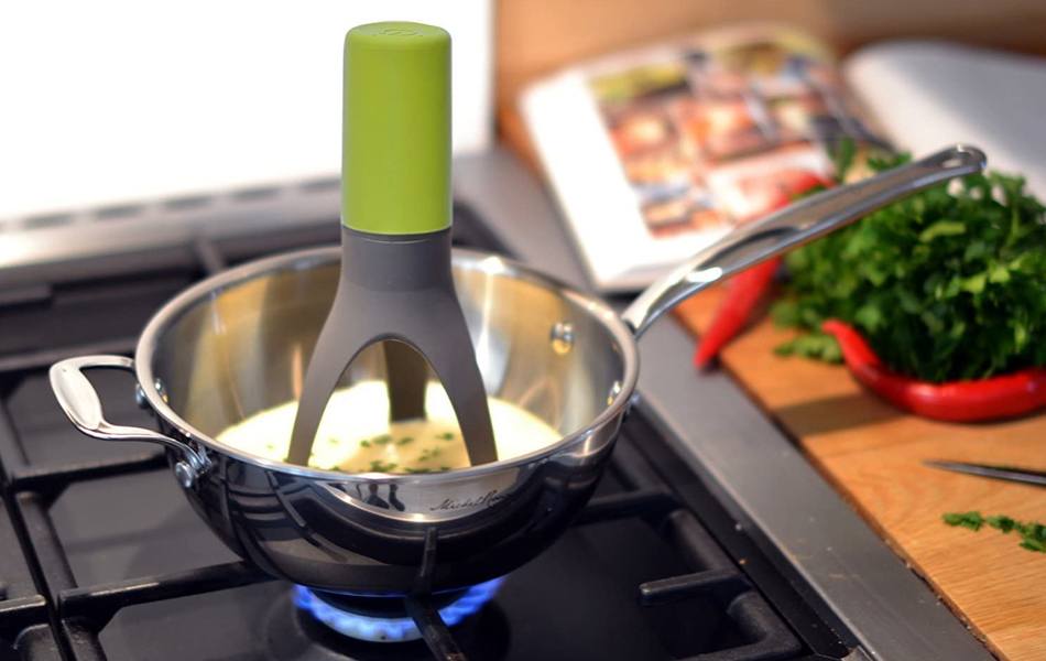 Ardente Gourmet Pot Stirrer Auto Stir Electric Kitchen Hands Free Cooking  NEW BL