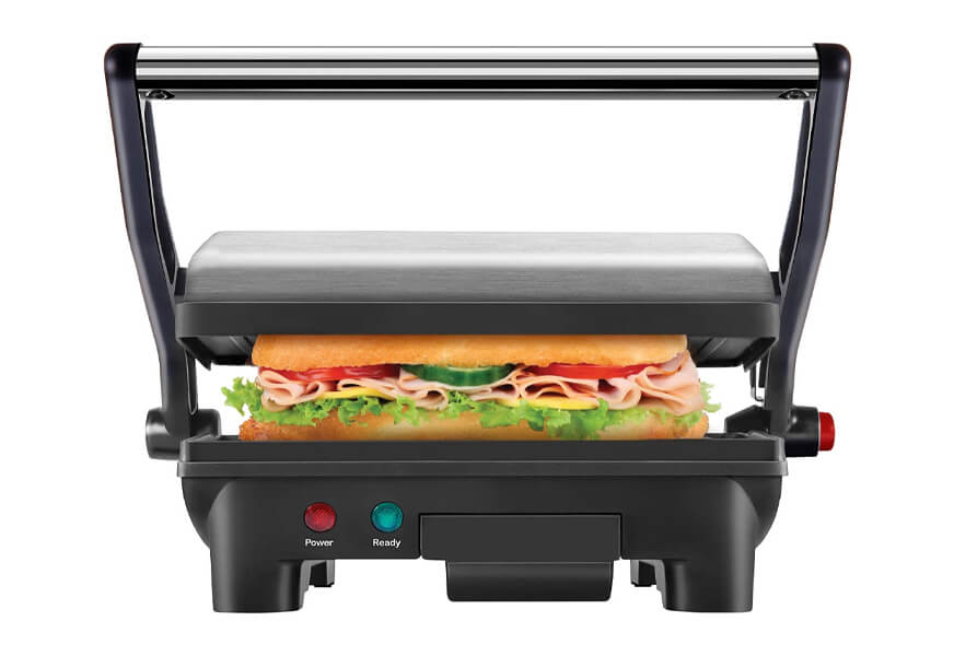 Best Buy: George Foreman 2 Serving Electric Indoor Grill Black GR10B