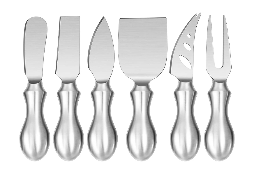 Stainless Steel Cheese Knife - Available in 6 different styles