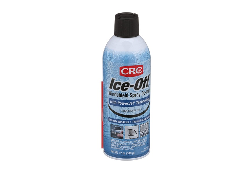 CRC 05346 Ice-Off Windshield Spray De-Icer, 12 Wt. oz, 12 Bottles (Case)
