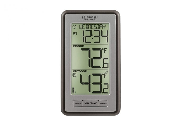 Best Indoor Outdoor Thermometers 2022 Buying Guide Gear Hungry   La Crosse Technology Ws 9160u It Indoor Outdoor Thermometer 768x528 