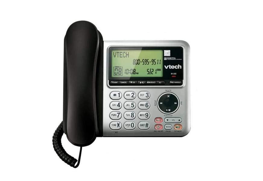 vtech cs6649 corded cordless phone system