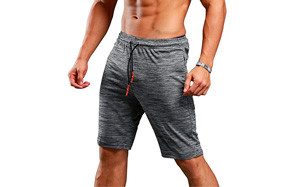 mens cotton yoga shorts