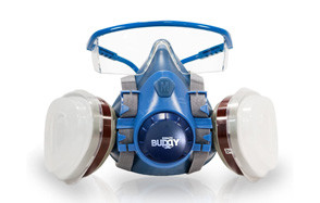 respirator mask buddy breath glasses safety plus masks