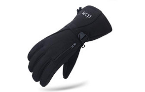 fur ski gloves