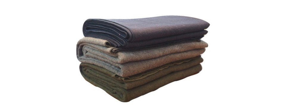 U.S. Military Surplus 5' x 7' Wool Blanket, New - 594044 ...